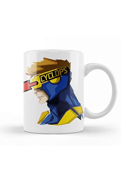 Baskı Dükkanı كوب سيكلوبس ميسا دي تراباجو مارفل من البورسلين