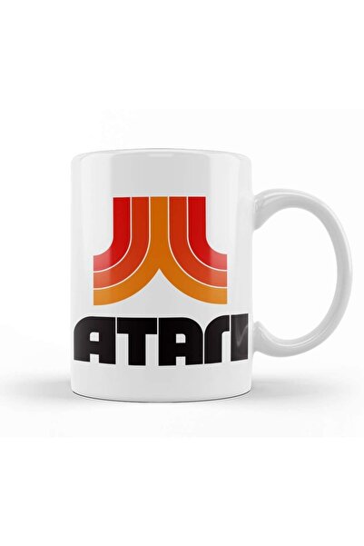 Baskı Dükkanı Atari Logo Mug Glass Porcelain