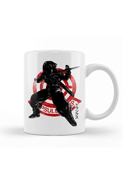 Baskı Dükkanı كوب قرمزي فيوتشر ترانكس مصنوع من البورسلين الزجاجي