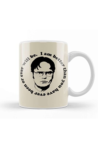 Baskı Dükkanı كوب بورسلين The Office Dwight