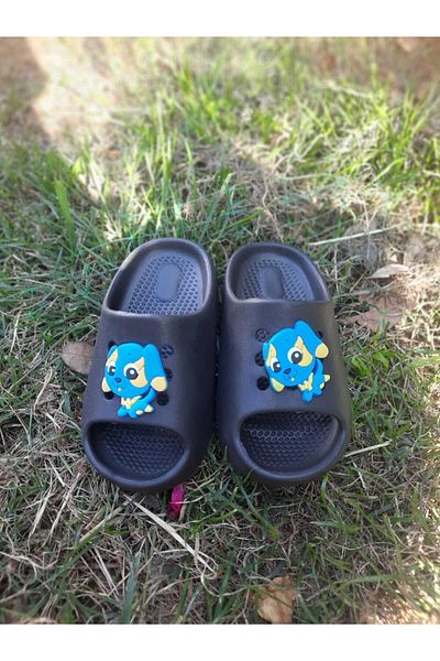 Moda fiesta Talpă anti-alunecare, moale, ușoară, figurată, zilnic, pentru plajă, papuci pentru copii