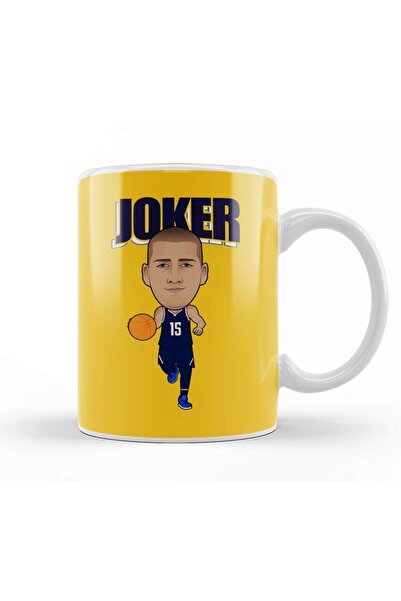 Baskı Dükkanı كوب نيكولا جوكيك جوكر من البورسلين