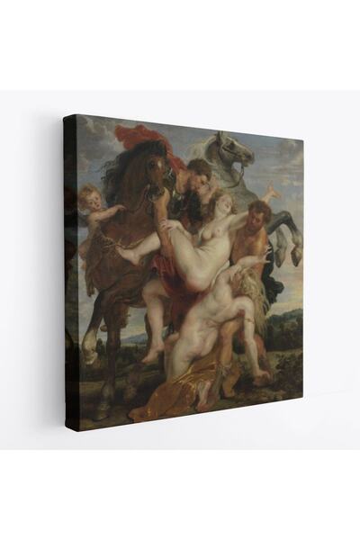 Harita Sepeti Peter Paul Rubens The Rape Of Leucippus' Daughters Kanvas Tablo...
