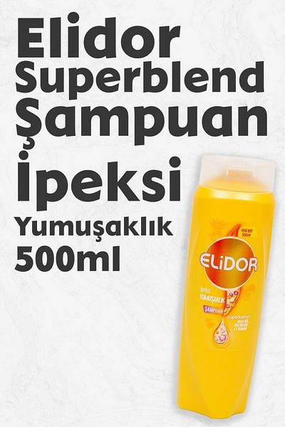 Elidor Superblend 500 Ml Hair Care Shampoo - Silky Softness