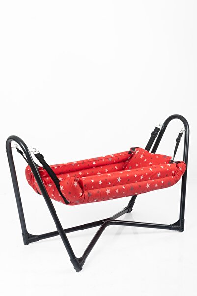 Mysticome Neptün Pamuklu Bebek Hamak Kırmızı