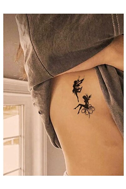 petit bijou Melek Peri su Perisi Geçici Dövme göğüs bilek sırt bacak Dövmesi Tattoo