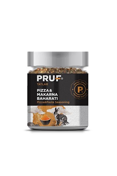 PRUF Pizza Makarna Baharatı / Pizza Pasta Seasoning 145 Gr. Sağlıklı Cam Kavanoz