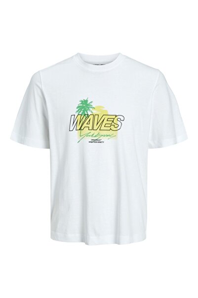 Jack & Jones JACK JONES Printed Crew Neck Men's T-Shirt 12234242