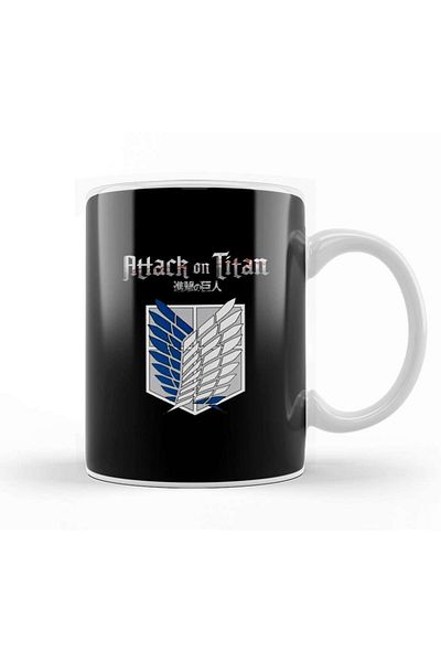 Baskı Dükkanı كوب بورسلين من Attack On Titan 03