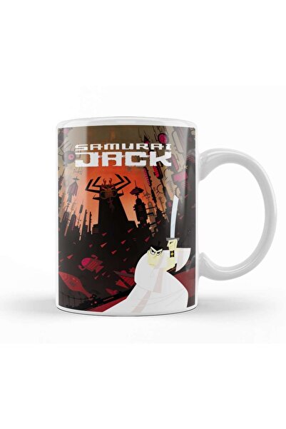 Baskı Dükkanı كوب ساموراي جاك 01 كوب بورسلين