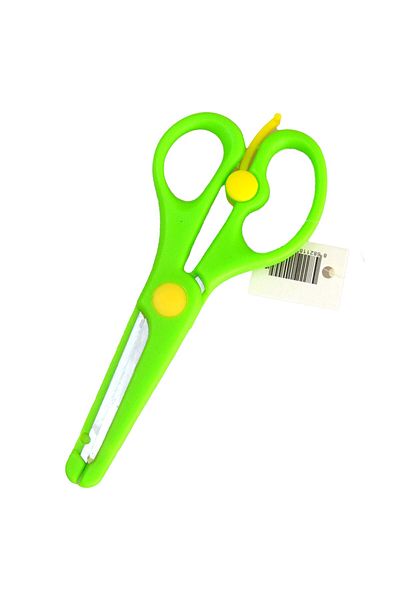 Kids Like Protected Spring Students' Scissors - Green