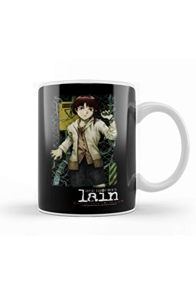 Baskı Dükkanı كوب بورسلين من Serial Experiments Lain