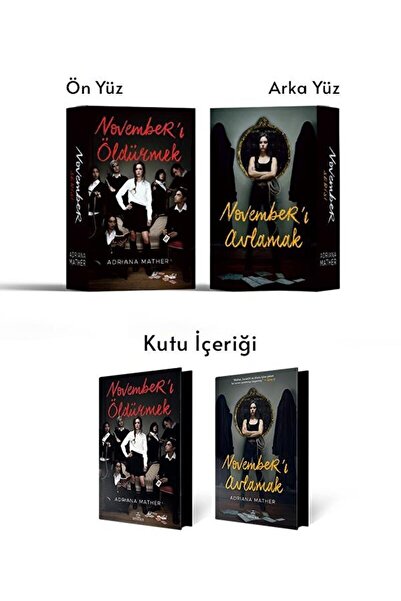 Ephesus Yayınları November Serisi Özel Kutu / Adriana Mather / / 9786258133899