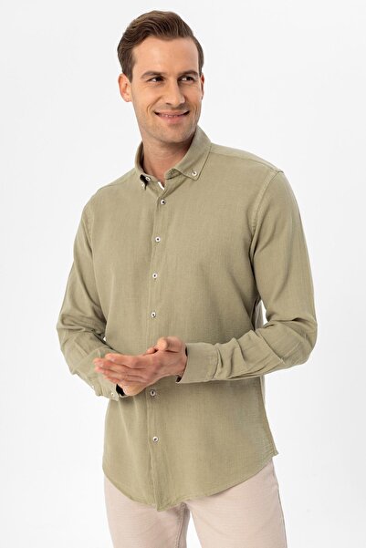 SÜVARİ Кутовий манжет Slimfit Пряма сорочка