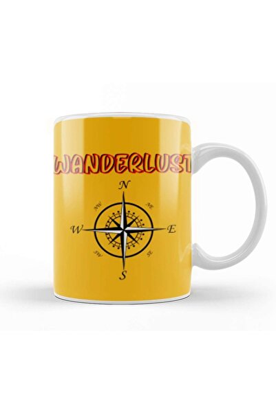 Baskı Dükkanı كوب بورسلين بتصميم هدية مرحة للسفر لمحبي رحلة السفر والمغامرين ...