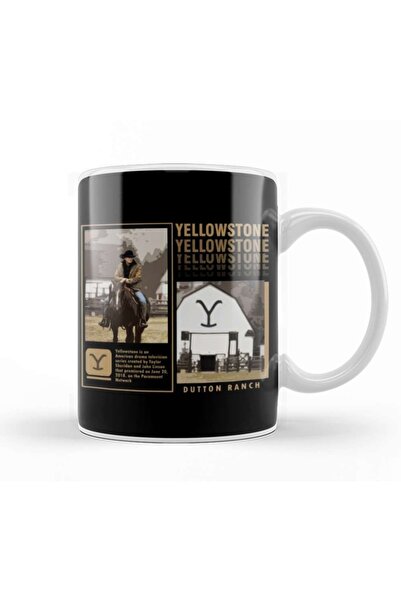 Baskı Dükkanı كوب يلوستون داتون رانش كوب بورسلين