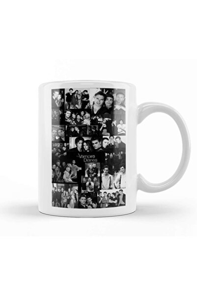 Baskı Dükkanı Vampire Diaries 04 Kupa Bardak Porselen