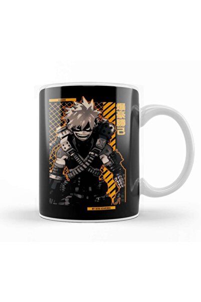 Baskı Dükkanı Bakugo My Hero Academia Anime Star Edition Gold Kupa Bardak Por...