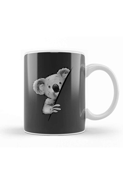 Cute Marsupial Funky Koala Illustration Fancy Koalabear T Cup Porcelain