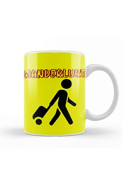 Baskı Dükkanı كوب بورسلين بتصميم هدية مرحة للسفر لمحبي رحلة السفر والمغامرين ...