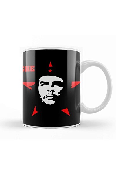 Baskı Dükkanı Che Guevara Revolution Rebel Tee Gerrilla Fighter Mug Cup Porce...