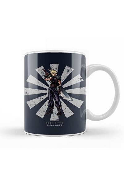 Baskı Dükkanı كوب كلاود ستريف ريترو الياباني فاينل فانتسي كوب بورسلين