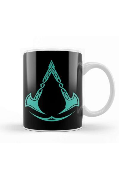 Baskı Dükkanı Assassins Creed Valhalla The Ax Of Assassins Brotherhood Mug Cu...