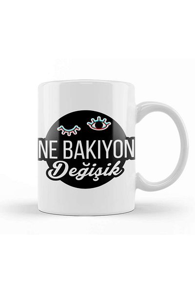 Baskı Dükkanı إلى ماذا تنظر؟ مجات مختلفة بورسلين