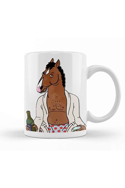 Baskı Dükkanı كوب بوجاك هورسمان 08 من البورسلين