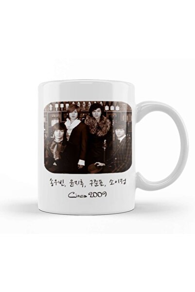 Baskı Dükkanı كوب بارك سيو جون بويز أوفر فلاورز من البورسلين