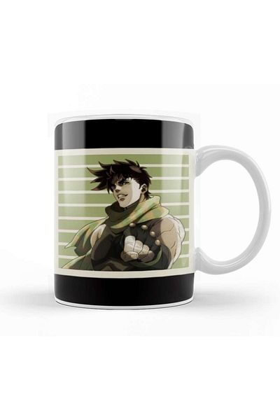 Baskı Dükkanı Joseph Joestar 02 Mug Porcelain