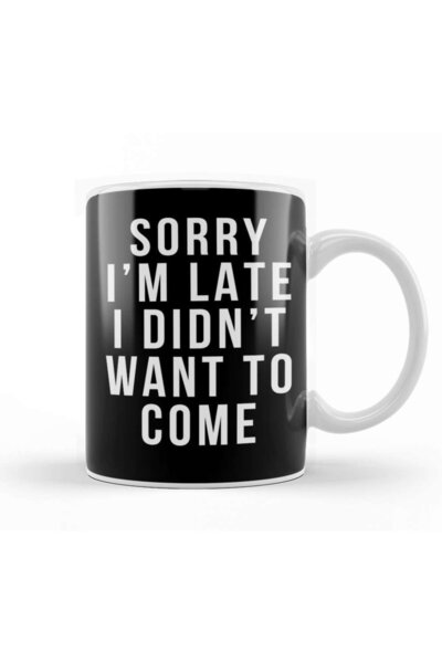 Baskı Dükkanı آسف، لم أكن متأخرًا، أريد أن أذهب إلى كوب بورسلين