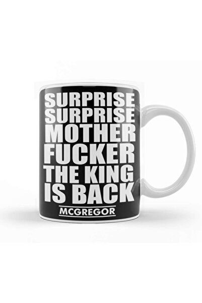 Baskı Dükkanı مج The King Is Back مصنوع من البورسلين الزجاجي لكونور مكجريجور