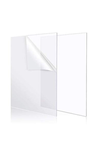 Doğa Marketing 2.8mm Şeffaf Pleksi Levha Cam Görünümlü Pleksi Saydam Pleksi A...