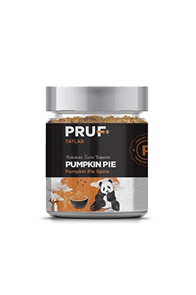 PRUF Pumpkin Pie Baharatı / Pumpkin Pie Spice 145 Gr. Sağlıklı Cam Kavanoz