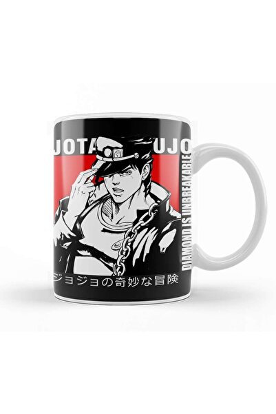Baskı Dükkanı Jotaro Kujo 039 Kupa Bardak Porselen