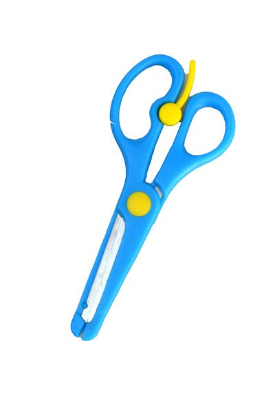 Kids Like Protected Spring Students' Scissors - Blue