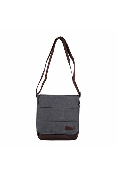 Bagacar Ανθρακί Unisex 9" 10" τσάντα Messenger με iPad και Tablet