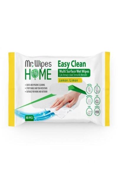 Farmasi Mr. Wipes Çok Amaçlı Yüzey Temizleme Mendili Limon - 40 Yaprak
