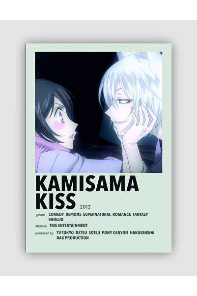 fırsatlar diyarı Kamisama Kiss Anime Info Card Bilgi Kartı Minimalist Poster