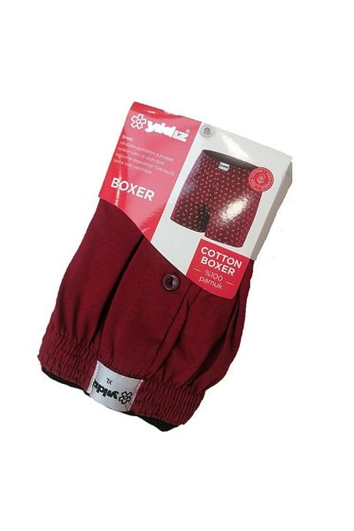 YILDIZ 6 Pieces Men's Combed Cotton Boxers Short - Overflow Color, Rubber Waist, Straight Cut 43