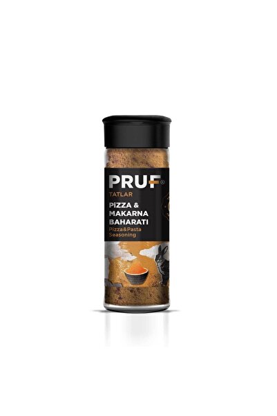 PRUF Pizza Makarna Baharatı / Pizza Pasta Seasoning 45 Gr. Sağlıklı Cam Şişe