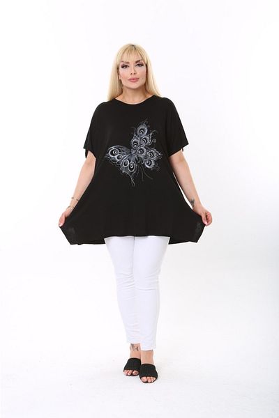 tıgersıze Large Size Printed T-Shirt