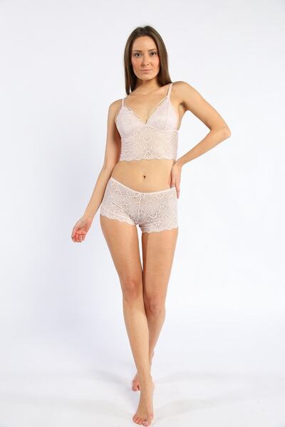 GIONA Comfort Lace Bustier Panty Set