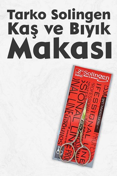Tarko Solingen Eyebrow and Mustache Scissors 2136