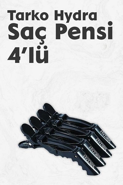 Tarko Hydra 2192 - Set of 4 Hair Pliers