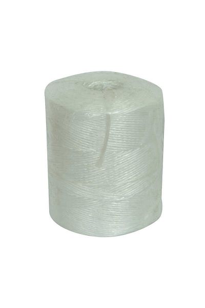 MMC GROUP Sack Mouth Rope 100 Percent Fibrilized Nylon Rope White 1000 Gr 1 Piece