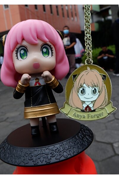 Shopiolog Anya Forger Japon Anime Ajan "spy X Family" Kolye