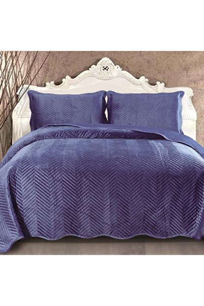 Royal Home Set de lenjerie de pat din catifea Taksim, din seria Istanbul Neighborhoods, pentru o persoană, 2 piese