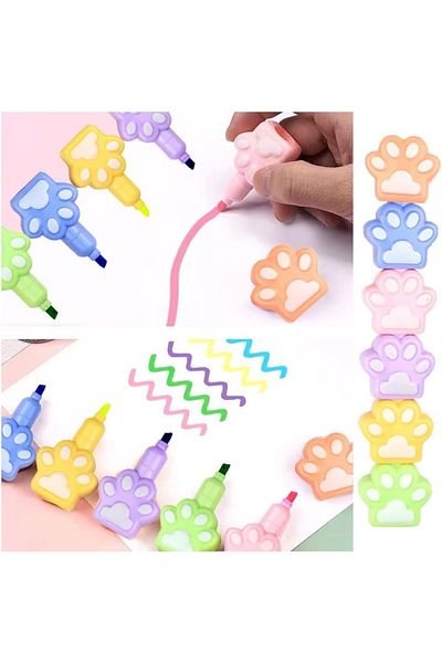 Taros Laying Egg Mini Paw Highlighter Set of 6